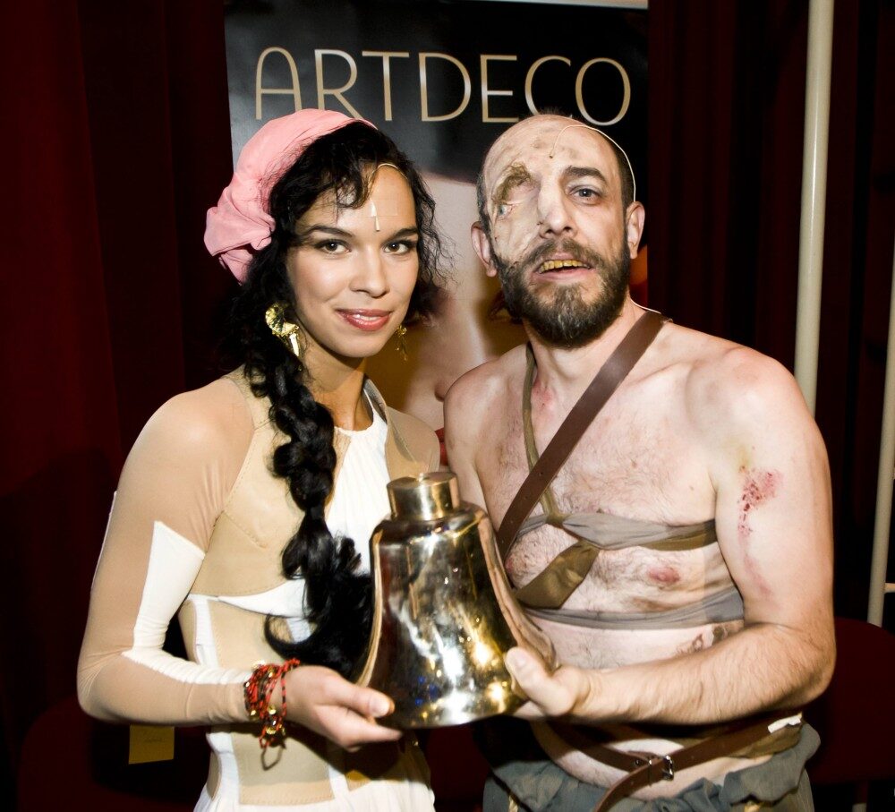 Foto: Esmeralda a Quasimodo