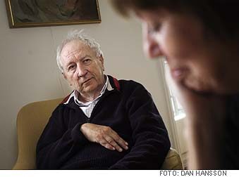 FOTO: Tomas Tranströmer a jeho žena Monica