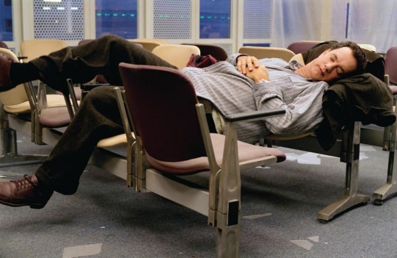 FOTO: Tom Hanks v Terminálu