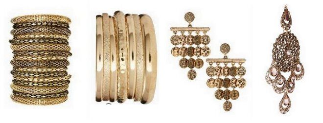 FOTO: Zlatá bižuterie