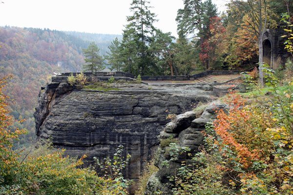FOTO: Druhým místem se může pochlubit vyhlídky Belvedér v Českém Švýcarsku