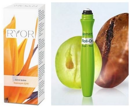 FOTO: Oční krém a gel