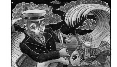 Ukázka z příběhu Triton Autor: Knut Larsson