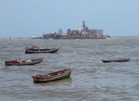 Indický ostrov Haji Ali Dargah