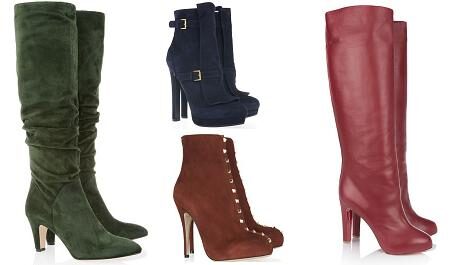 FOTO: Barevné kozačky, zima 2011