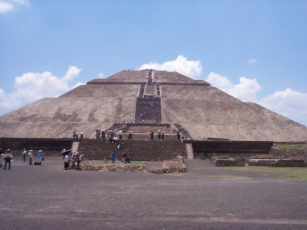 FOTO: Pyramida Slunce je nejvyšší budovou v Teotihuacánu