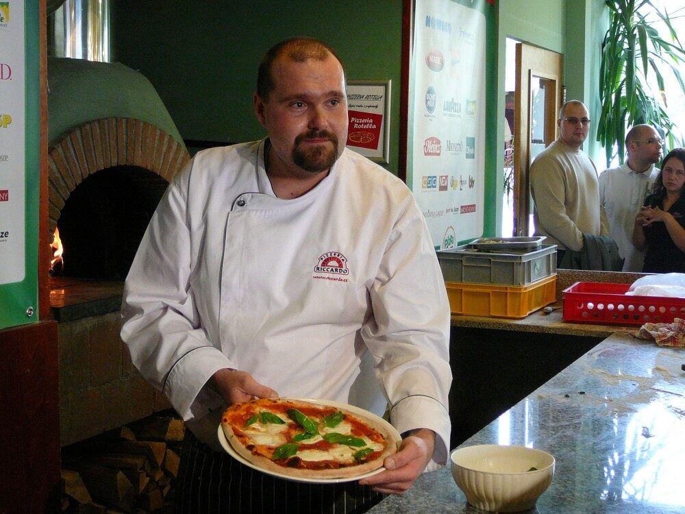 FOTO: Ondřej Marek a pizza Pepone