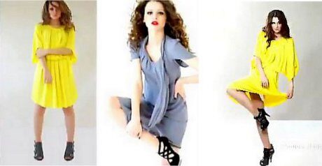 FOTO: Kolekce Anke Domaske, oblečení z mléka