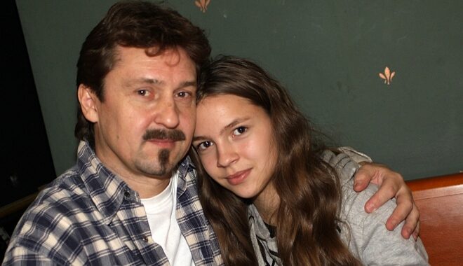 FOTO: Patricia Janečková s tatínkem