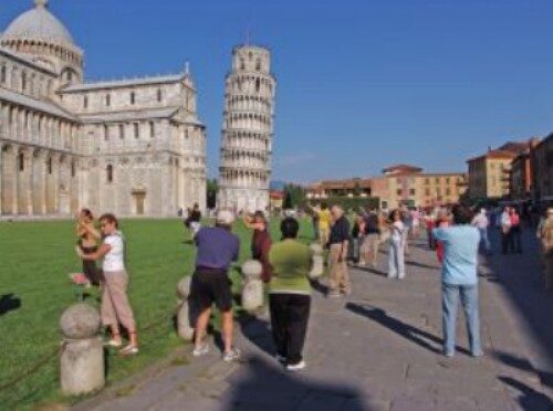 FOTO: Šikmá věž v Pise, Itálie