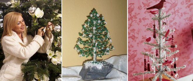 FOTO: Netradiční vánoční stromky