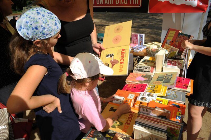 Foto: Akce Pražského literárního domu Literatura v parku