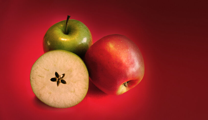 FOTO: Krajeni jablicka