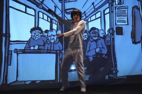 FOTO: Milan Hajn při představení Pirat07&QueenOfLove