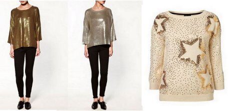 FOTO: Metalické svetry, zima 2011