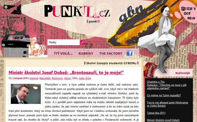 FOTO: studentský časopis Punkl.cz