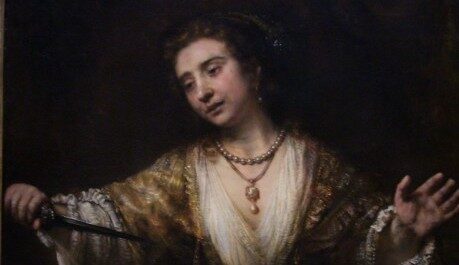 FOTO: Rembrandt van Rijn - Lukrécie,1664