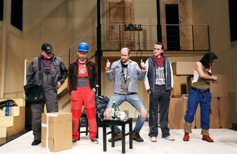 FOTO: Řemeslníci Švandovo divadlo