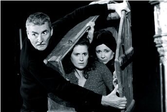 Foto: Martin Huba, Lucie Štěpánková a Ilona Svobodová v inscenaci Po zkoušce