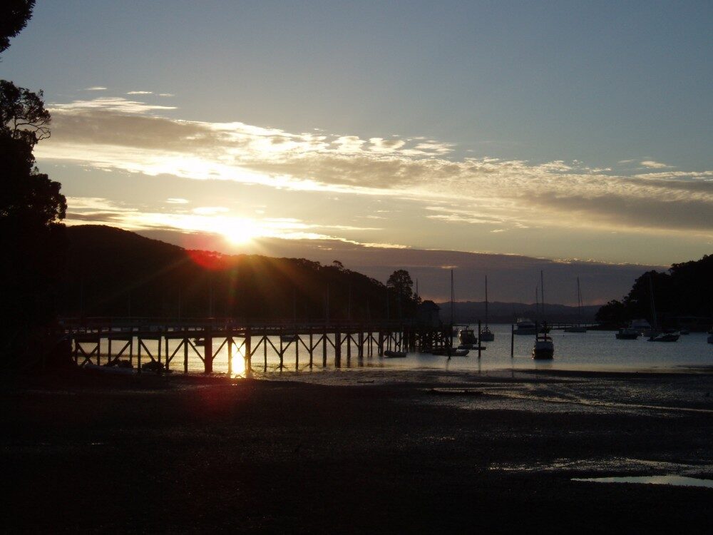 FOTO: Západ slunce na Novém Zélandu