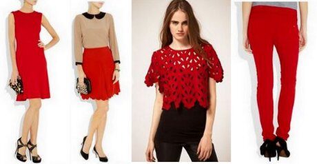 FOTO: Červené oblečení