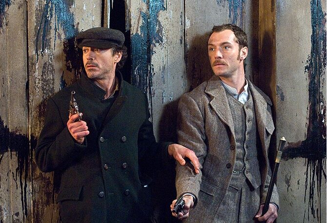 FOTO: Sherlock Holmes a jeho pravá ruka, dr. Watson (vpravo)