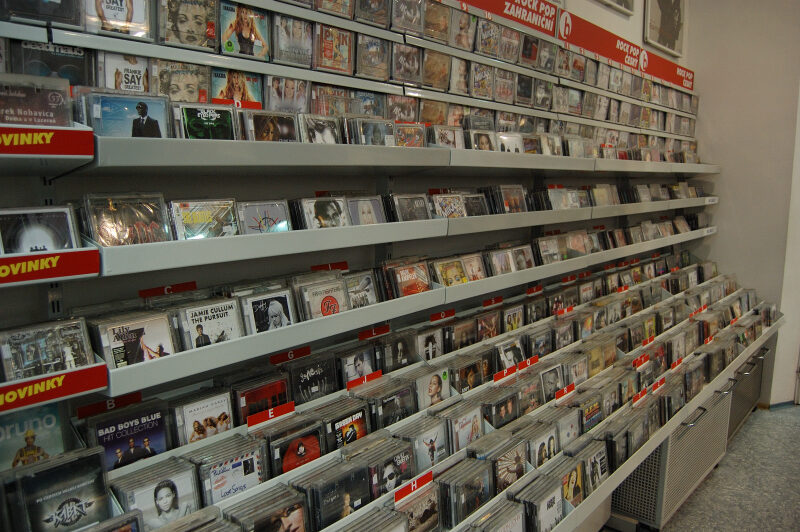 FOTO: Obchod s CD