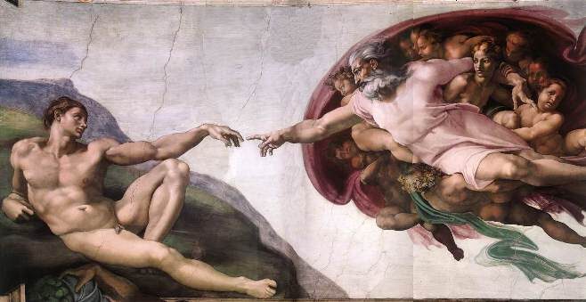 FOTO: michelangelo-stvoreni-adama