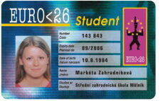 FOTO: Studentská karta mládeže euro 26