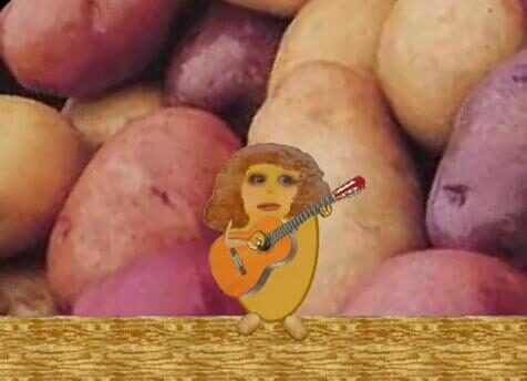 FOTO: Brambora - animovaná postavička