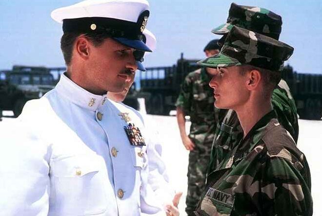 FOTO: Mortensen si zahrál i ve filmu G.I. Jane