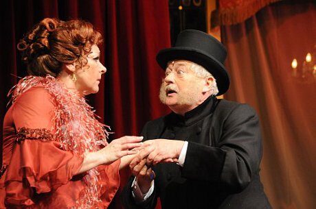 FOTO: Václav Dušek a Dagmar Novotná v operetě