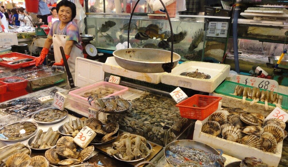 FOTO: Hongkong-wetmarket