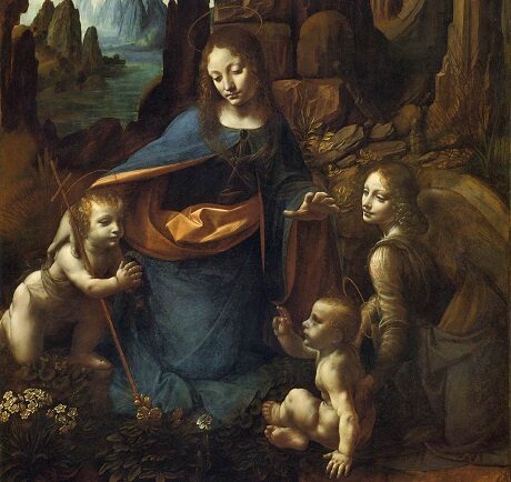 OBR: Leonardo da Vinci Virgin at the rocks