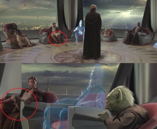 FOTO: Dvakrát Obi-Wan - a pokaždé sedí jinak