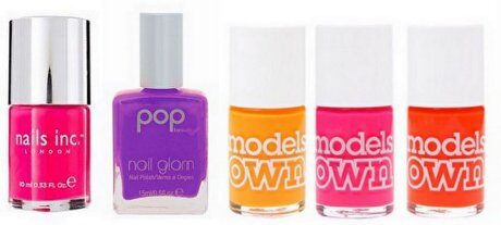 FOTO: Neonové laky na nehty