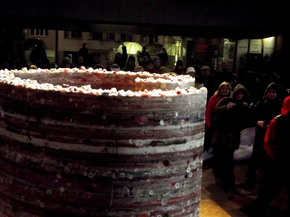 FOTO: Srdce pro Václava Havla