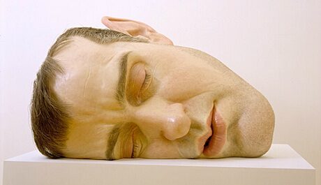 OBR: Ron Mueck Mask II. 2001