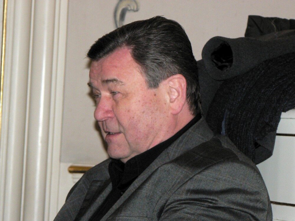 FOTO: Václav Postránecký na tiskovce ND, únor 2012