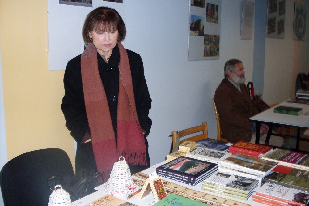 FOTO: Eva Koudelková na knižním veletrhu ve Varnsdorfu