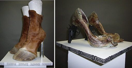 FOTO: Boty z mrtvych zvirat