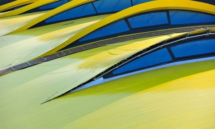 FOTO: Střecha nového muzea od architekta Jana Kaplického v Modeně.