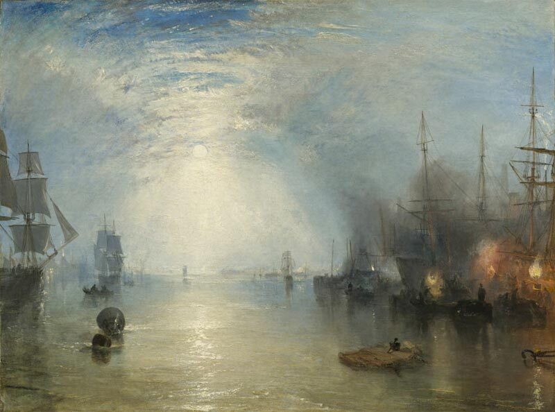 OBR: keelmen heaving in coals by moonlight