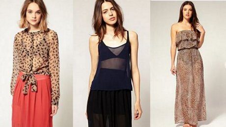 FOTO: Spodní prádlo pod průsvitné materiály