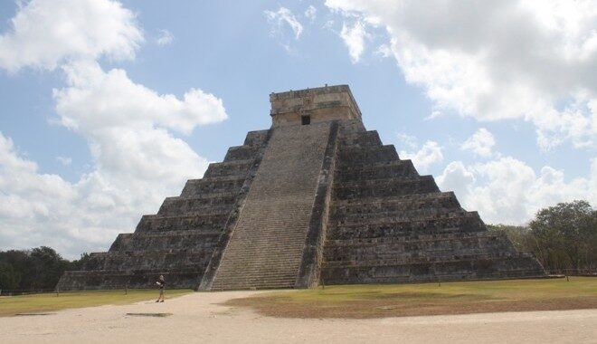 FOTO: Mexiko, pyramidy, Chichen Itza