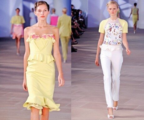FOTO: kolekce jaro/léto 2012 Preen
