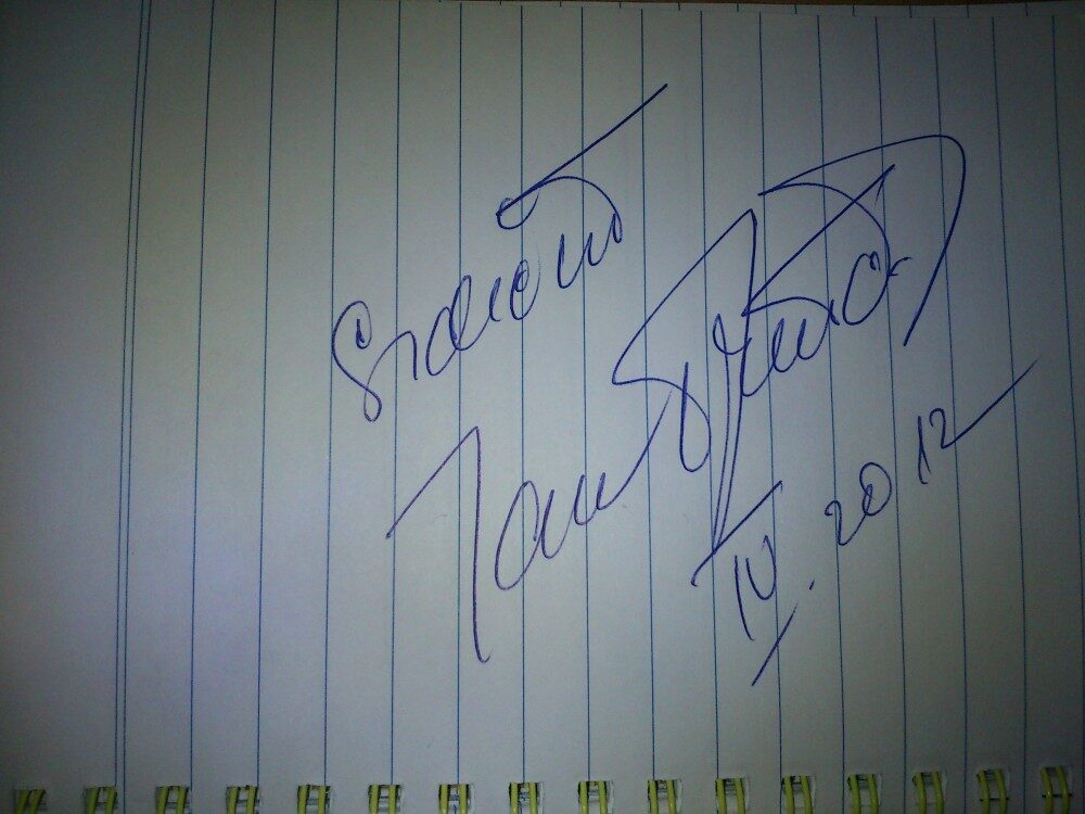 FOTO: Podpis Jana Přeučila