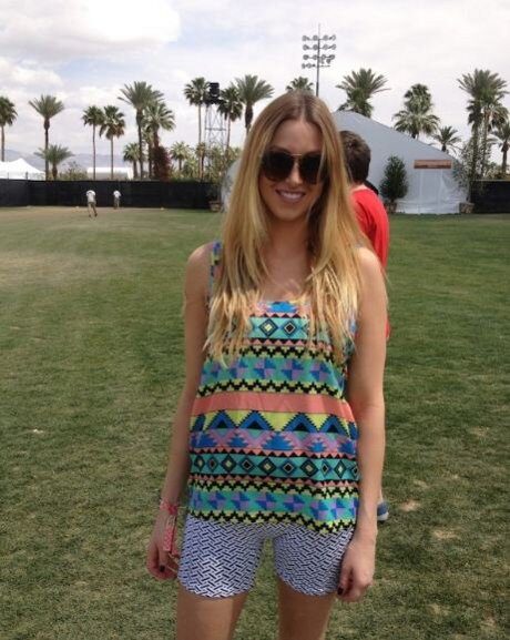 FOTO: Whitney Port na festivalu Coachella 2012