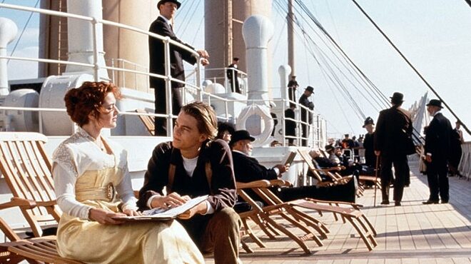 FOTO: Jack a Rose ve filmu Titanic