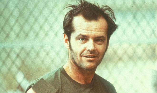 FOTO: Jack Nicholson ve filmu Přelet nad kukaččím hnízdem